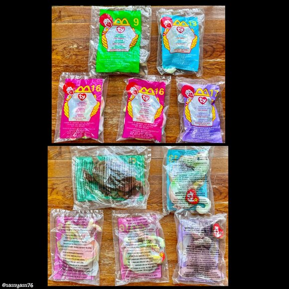 ▪️NWT▪️VTG▪️TY▪️MCDONALD'S▪️Collection of 22 Teenie Beanie Plush Animals - Picture 7 of 11